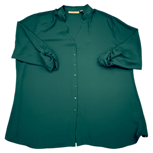 Top Ls By Sejour In Green, Size:2X