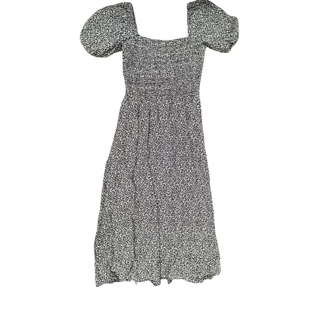 Dress Casual Maxi By Madewell In Black & White, Size:4
