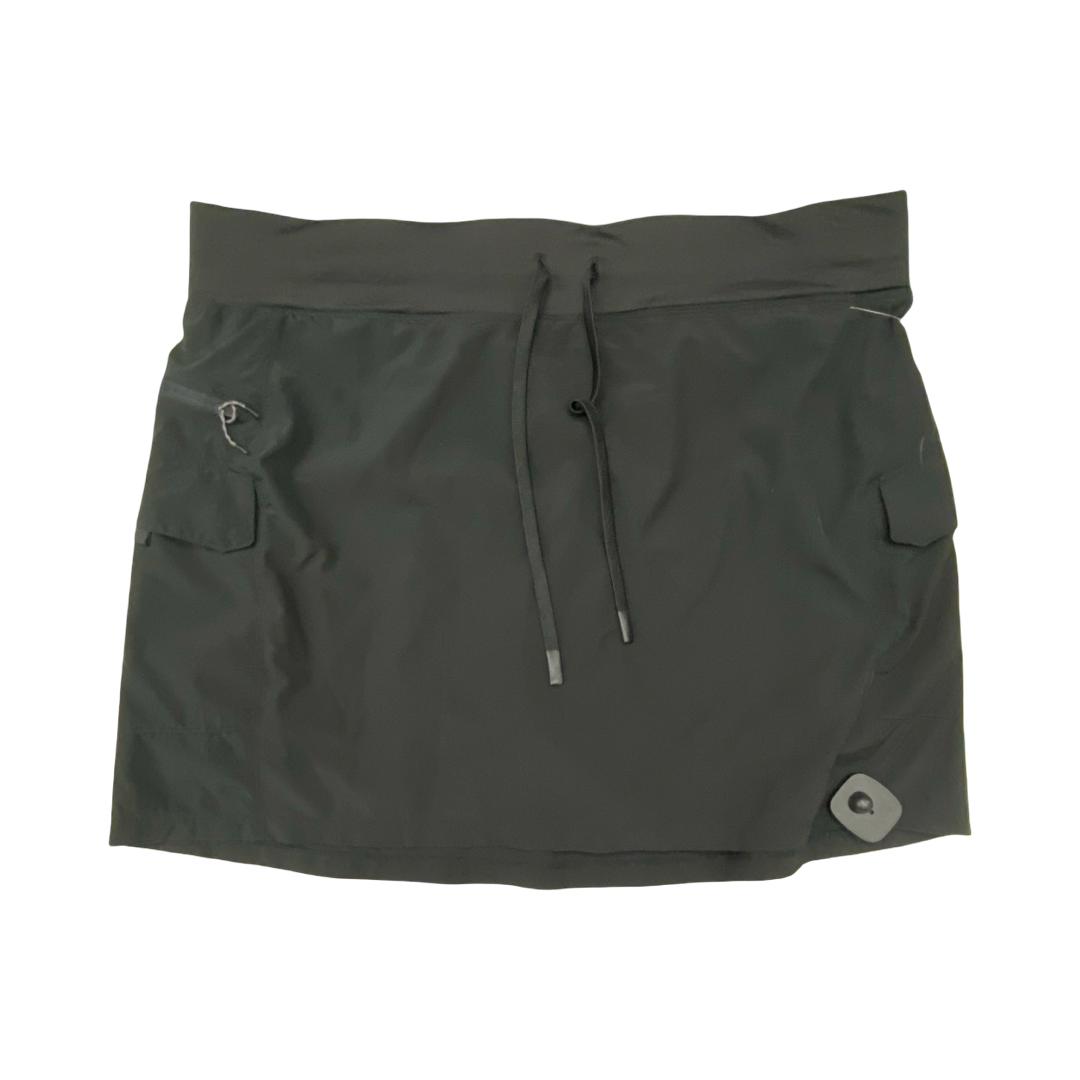 Athletic Skort By Gerry In Black, Size:Xxl