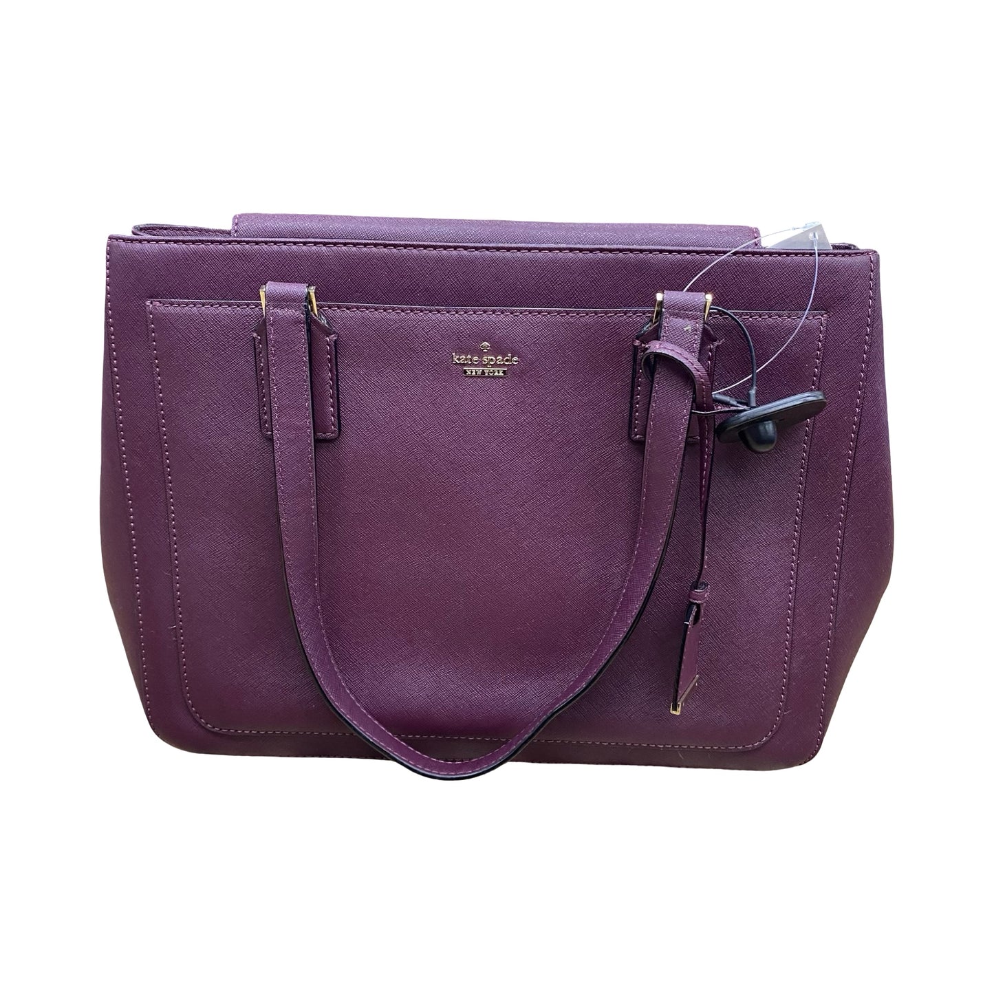 Handbag Designer By Kate Spade In Purple, Size:Medium