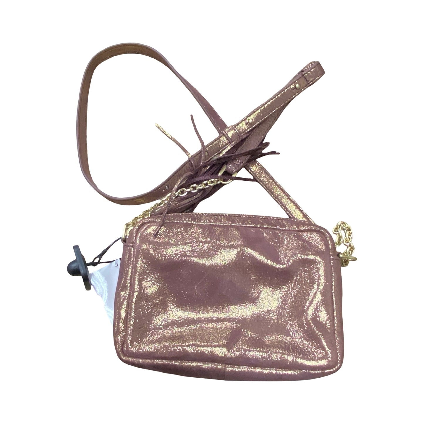 Crossbody By Hobo Intl In Gold & Purple, Size:Small