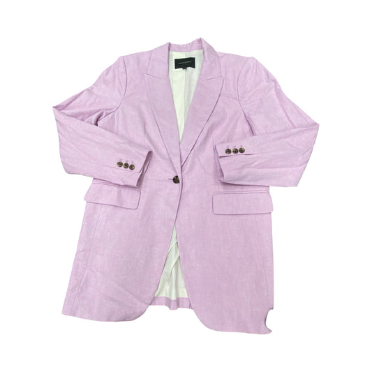 Blazer By Banana Republic In Purple, Size:L