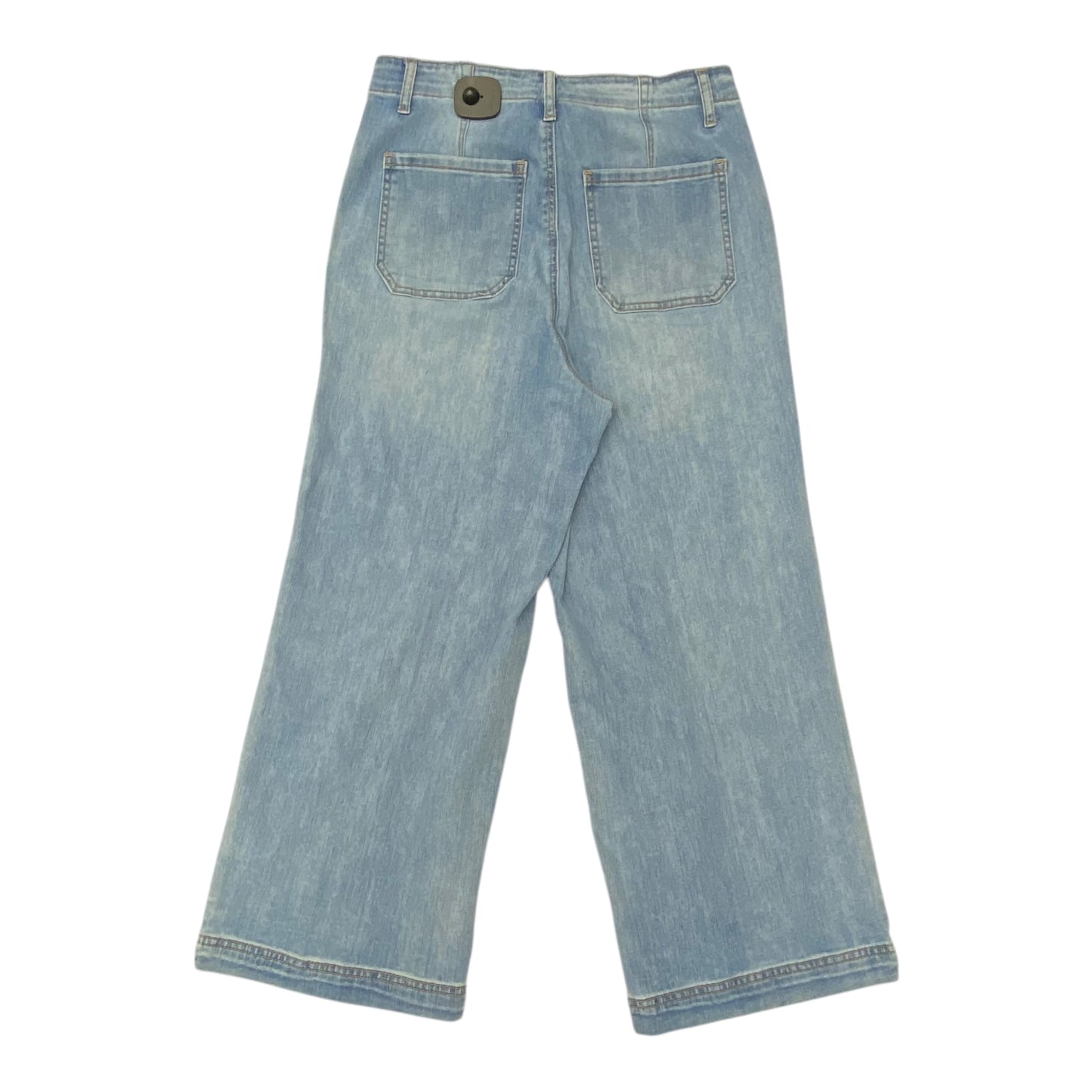 Jeans Wide Leg By Tribal In Blue, Size:8