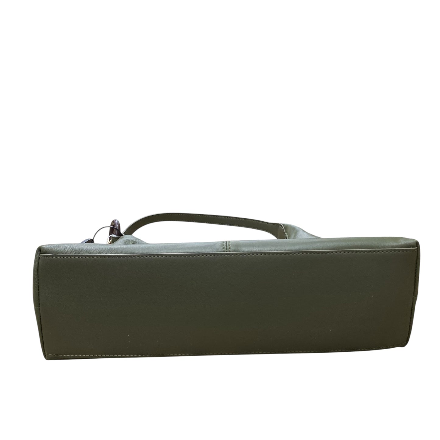 Handbag Leather By Sam Edelman In Green, Size:Small