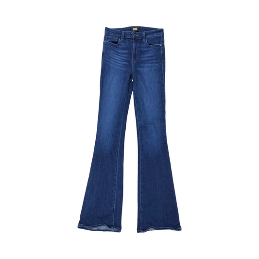 Jeans Flared By Paige In Blue Denim, Size:6