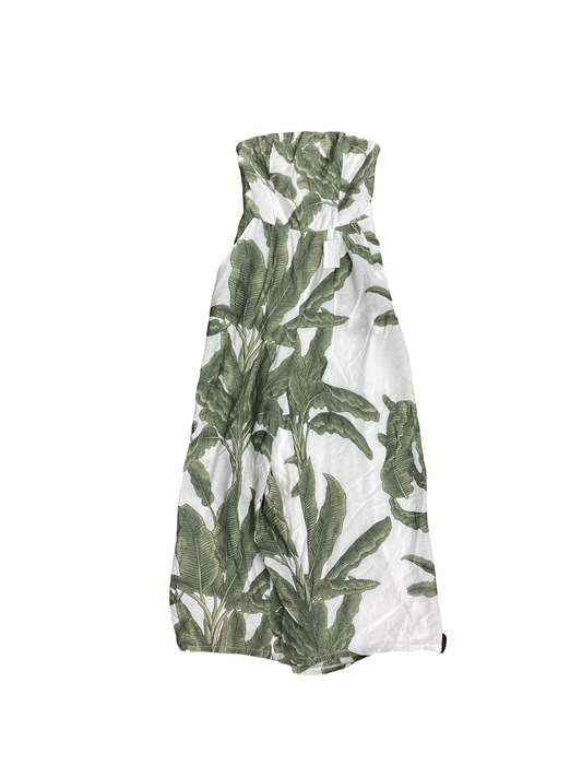 Jumpsuit By Cmc In Green & White, Size:S