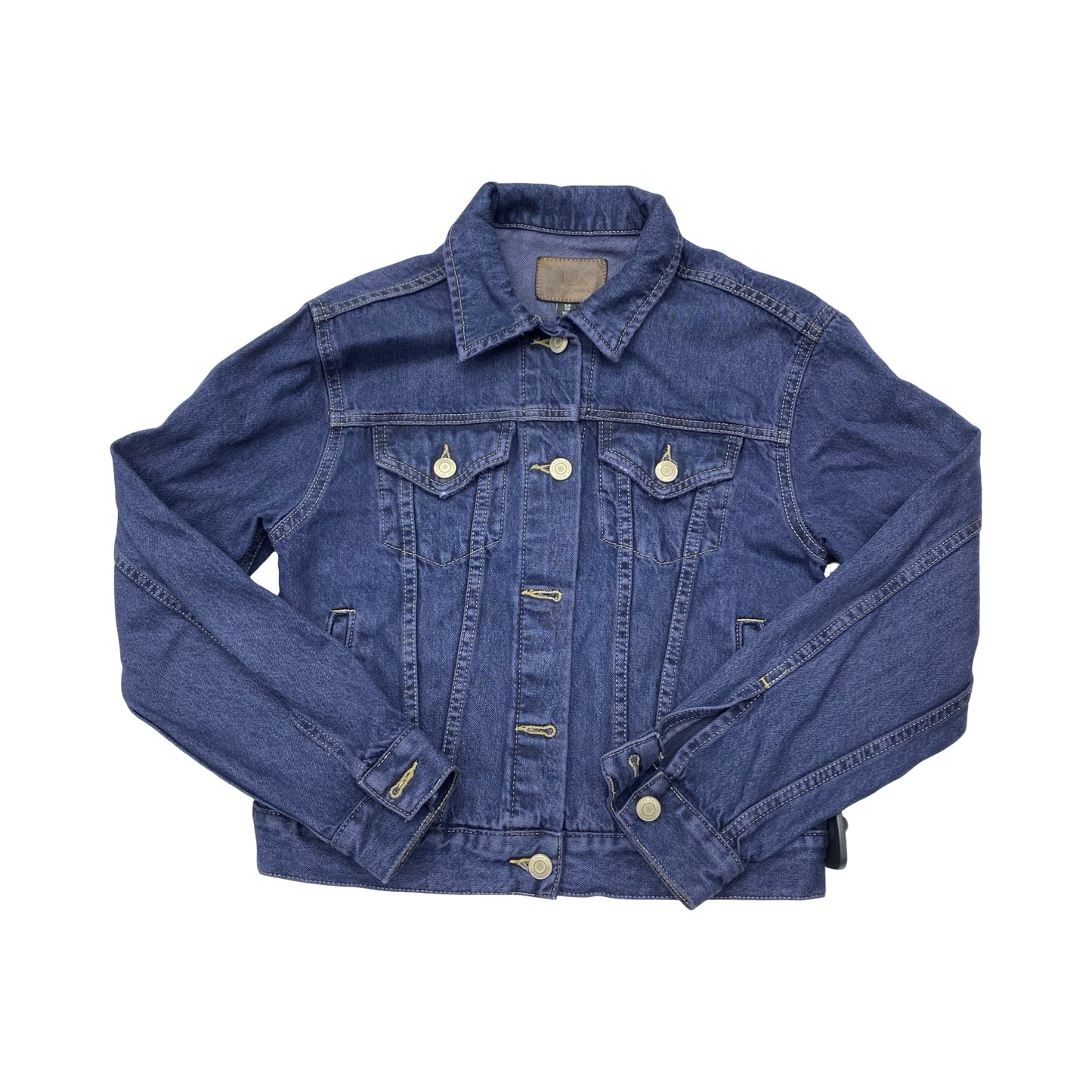 Jacket Denim By Ralph Lauren In Blue Denim, Size:S