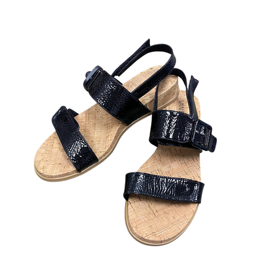Sandals Flats By Vaneli In Black, Size:8