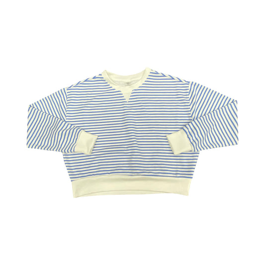 Sweatshirt Crewneck By Danskin In Striped Pattern, Size:Sp