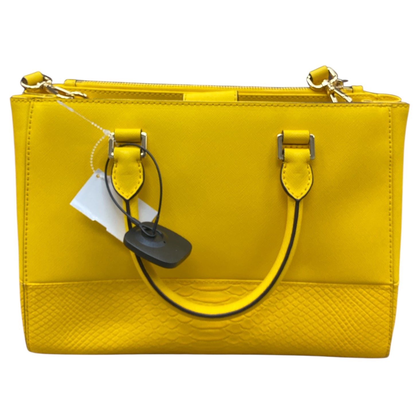 Handbag Designer By Michael Kors In Yellow, Size:Large