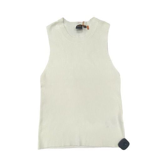 Top Sleeveless By Cmb In Cream, Size:Xl