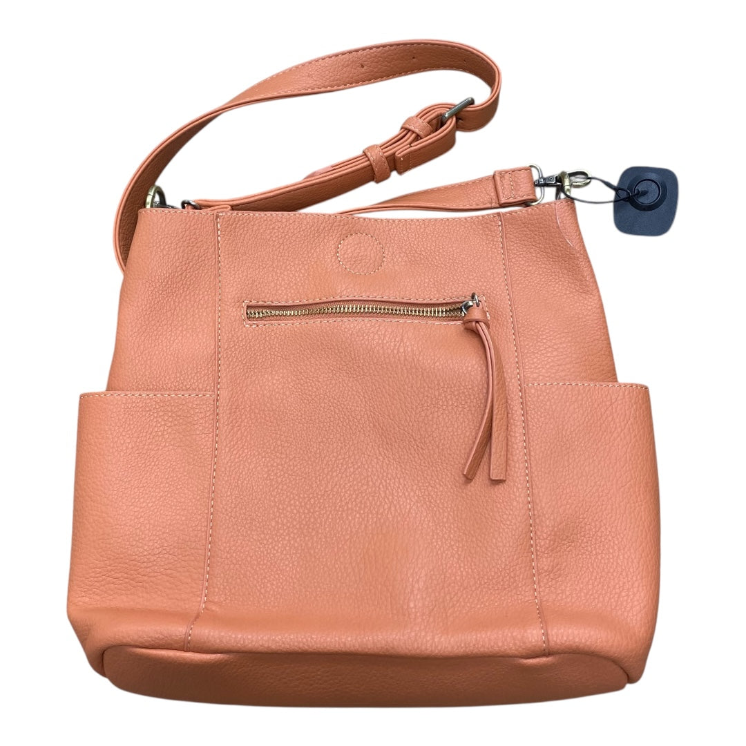 Handbag By JOY Susan In Peach, Size:Medium