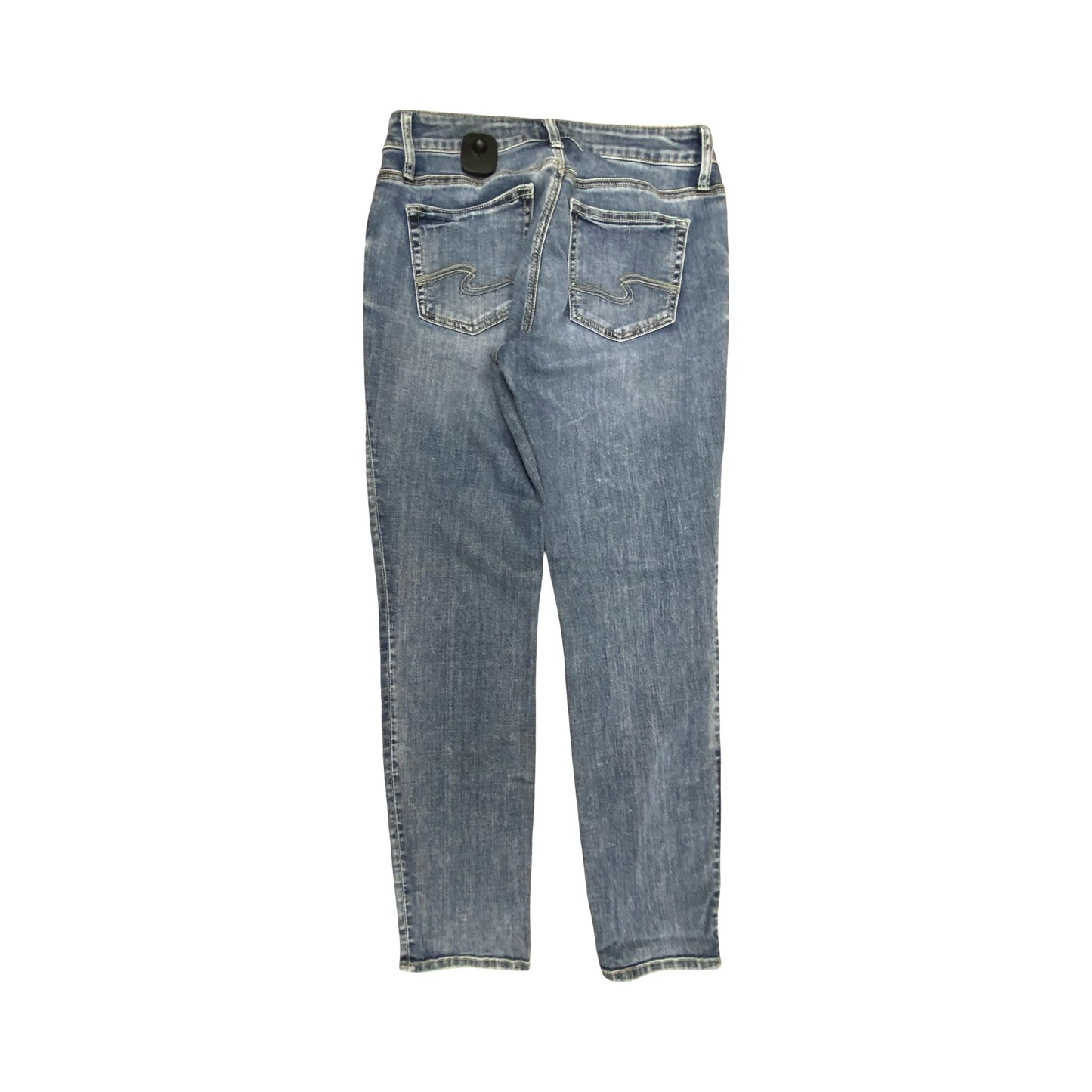 Jeans Boyfriend By Silver In Blue Denim, Size:6