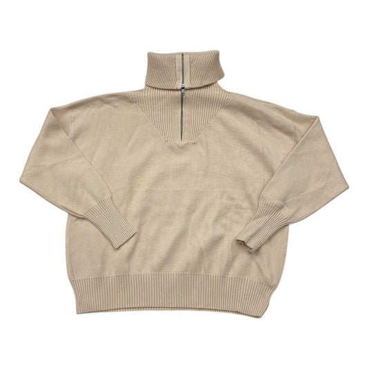Sweater By T Tahari In Tan, Size:L