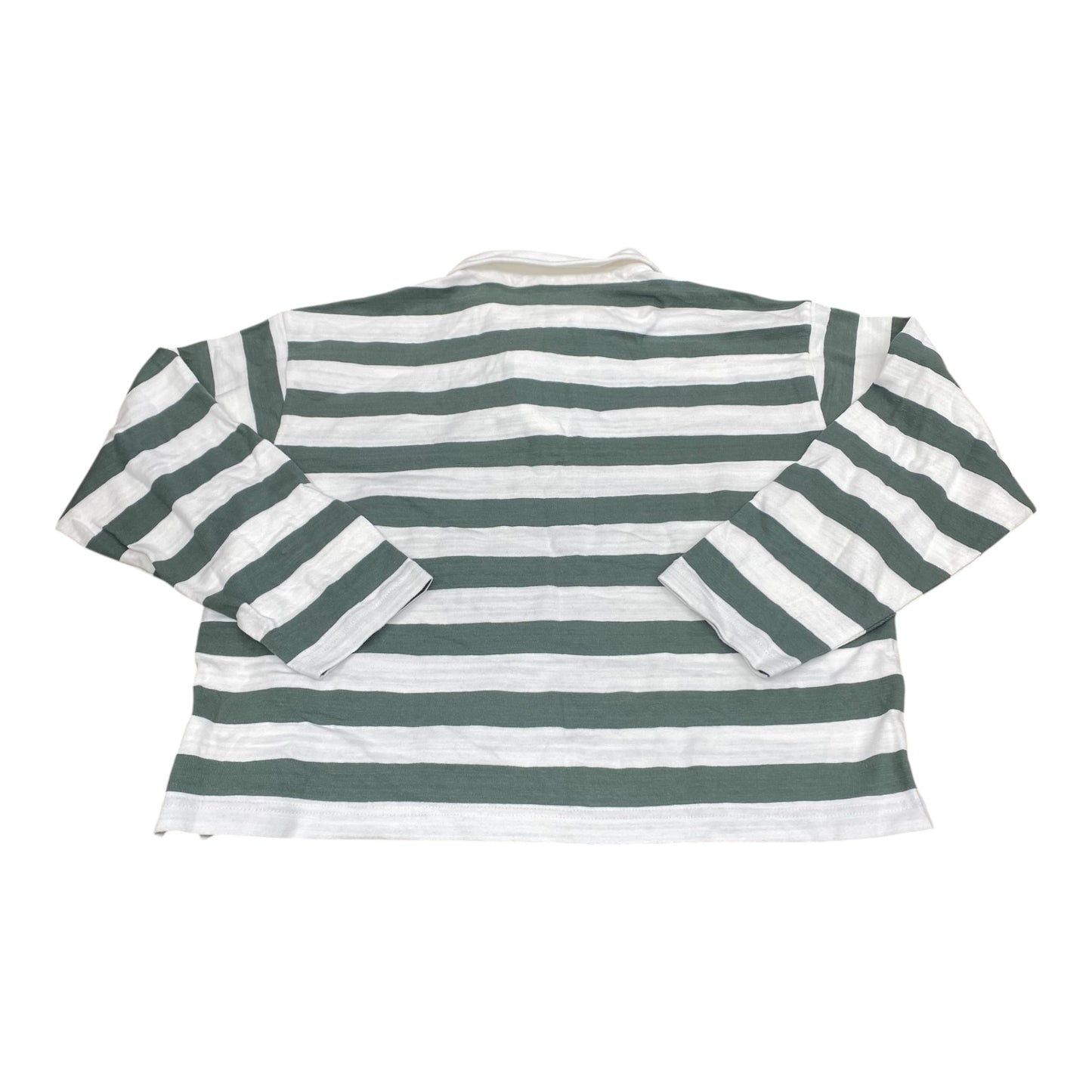 Top Ls By Loft In Green & White, Size:Xl