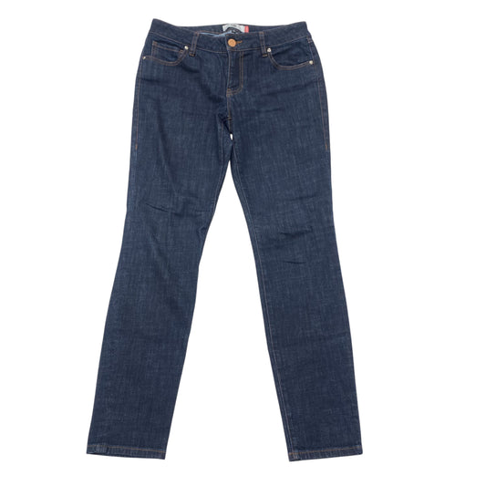 Jeans Skinny By Cabi In Blue Denim, Size:6