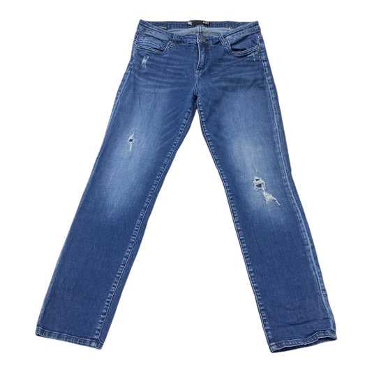 Jeans Boyfriend By Kut In Blue Denim, Size:8