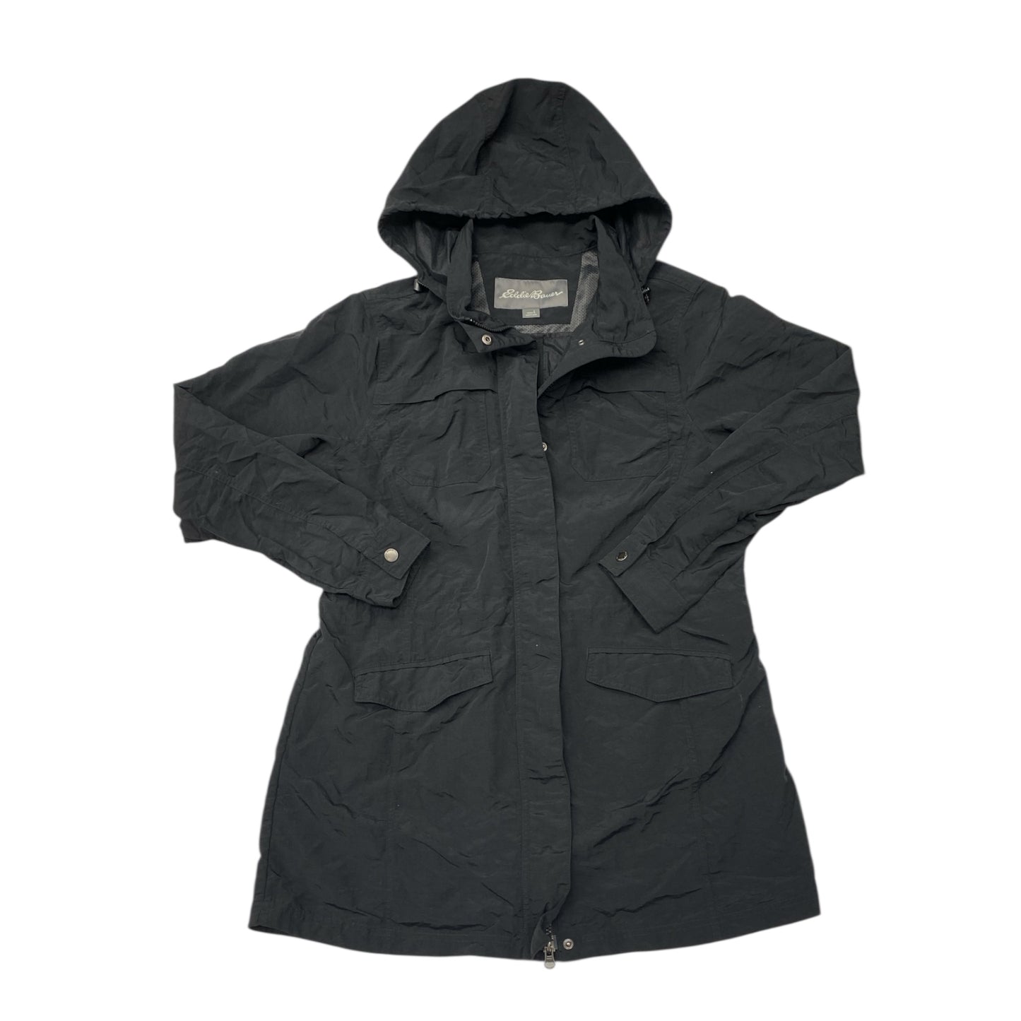Jacket Utility By Eddie Bauer In Black, Size:L