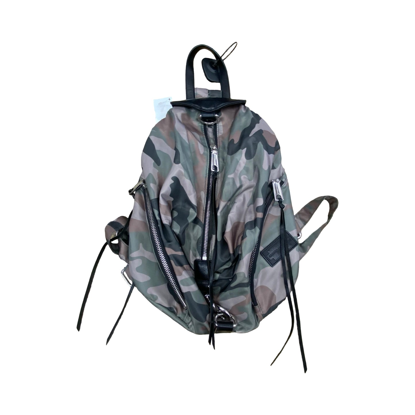 Backpack Designer By Rebecca Minkoff In Camouflage Print, Size:Medium (15x10in)