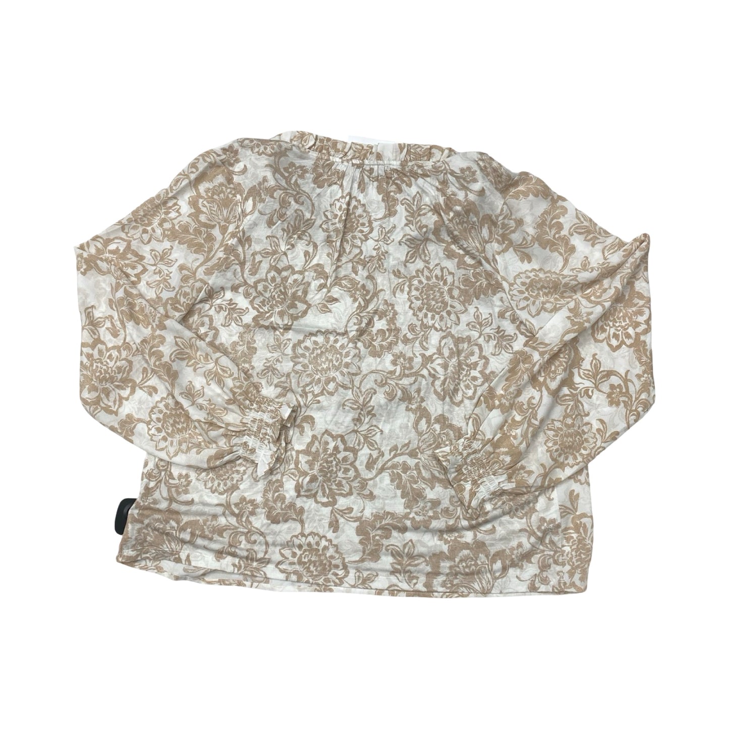 Top Ls By Loft In Floral Print, Size:L