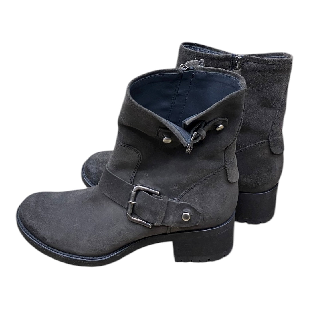 Boots Ankle Heels By Blondo In Black, Size:8.5