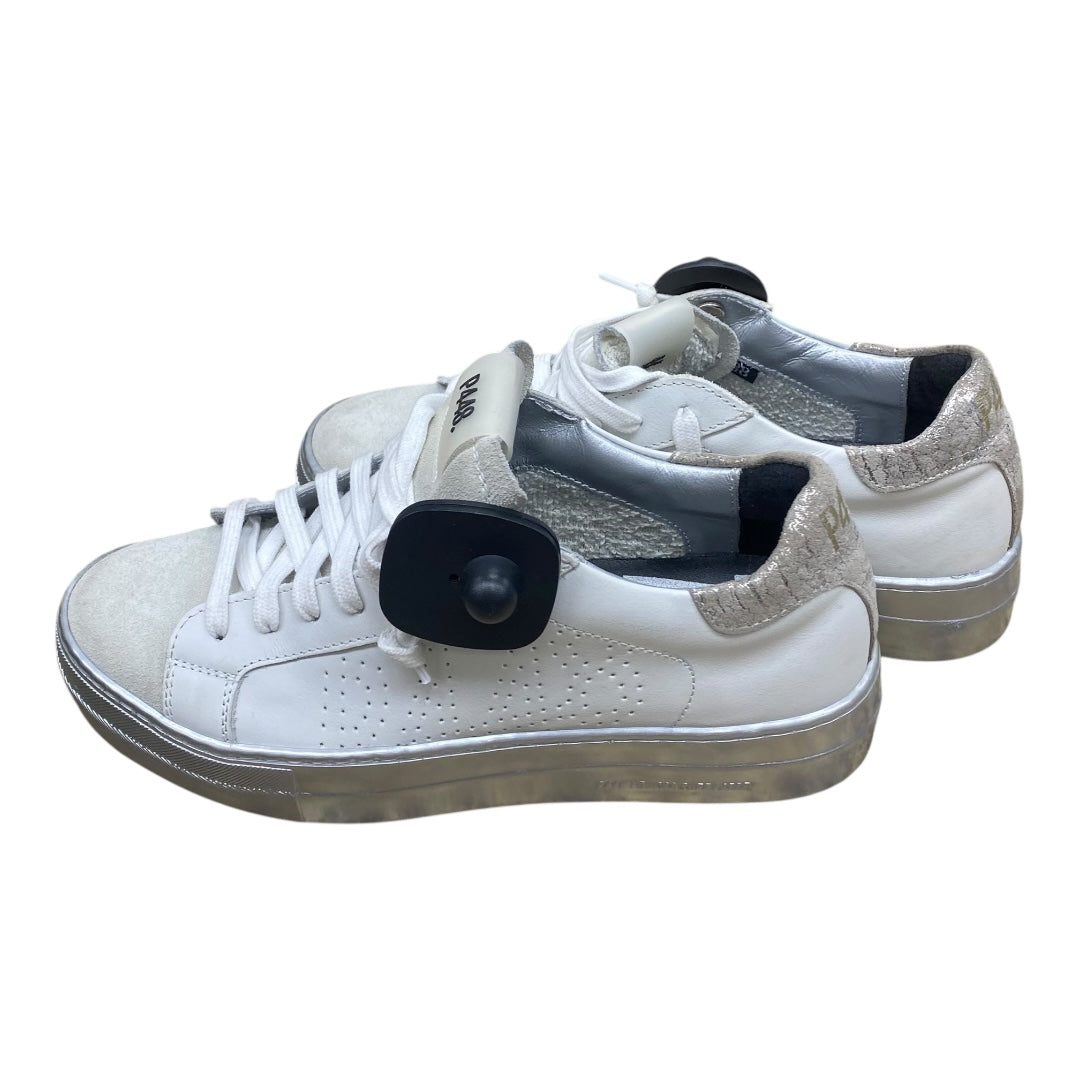 Shoes Sneakers By P448 In Grey & White, Size:7.5