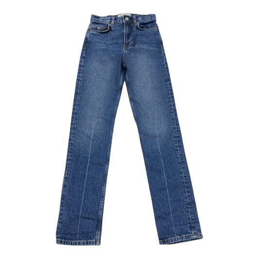 Jeans Designer By Reformation In Blue Denim, Size:0