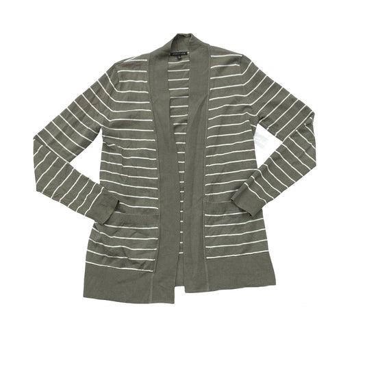 Sweater Cardigan By Staccato In Striped Pattern, Size:M