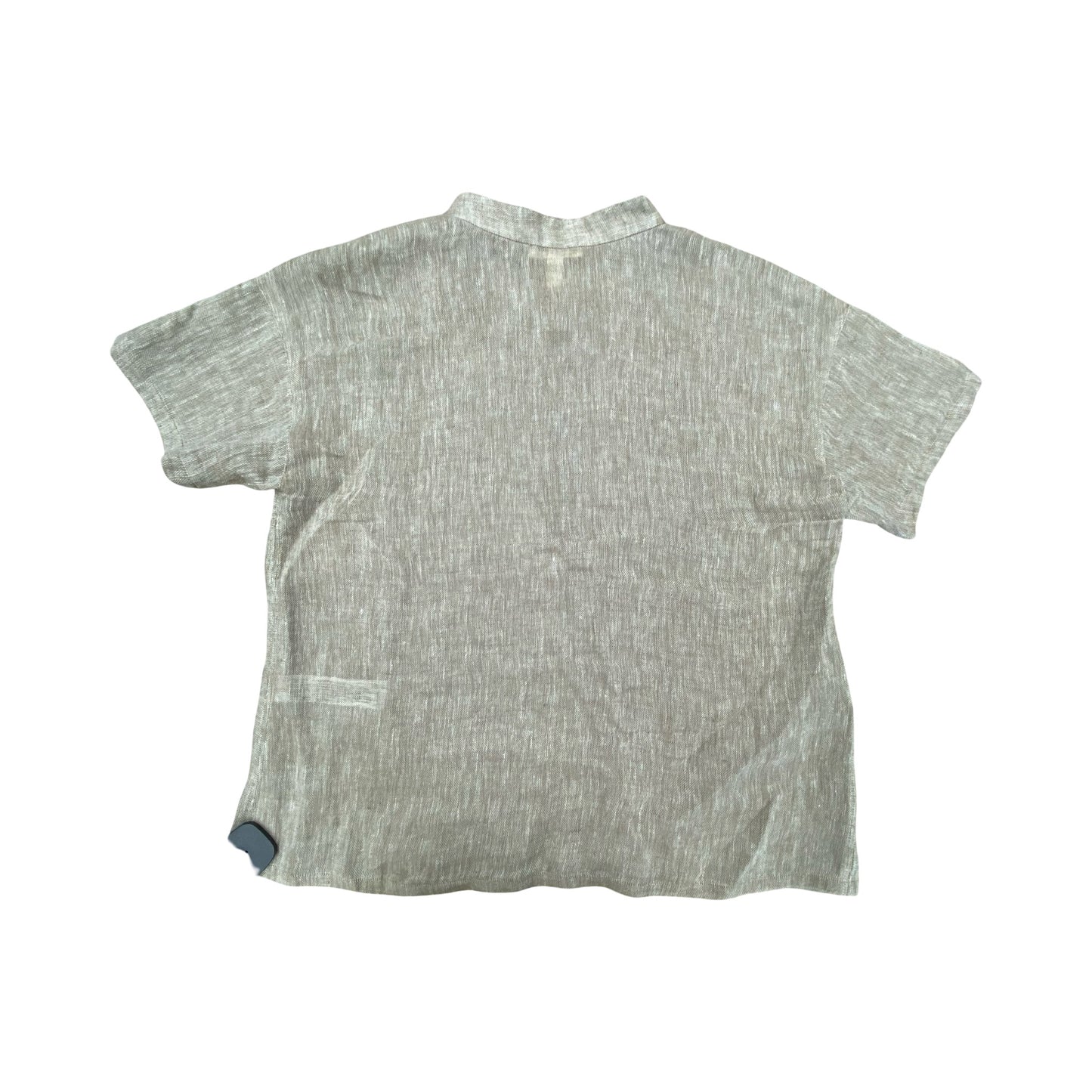 Top Ss Designer By Eileen Fisher In Beige, Size:Xxs