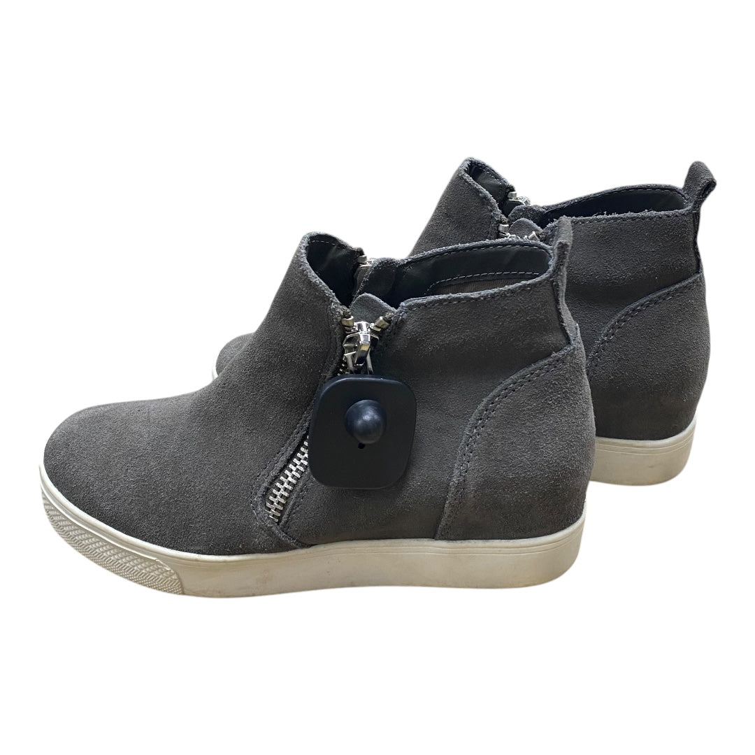 Boots Ankle Flats By Steve Madden In Grey, Size:8
