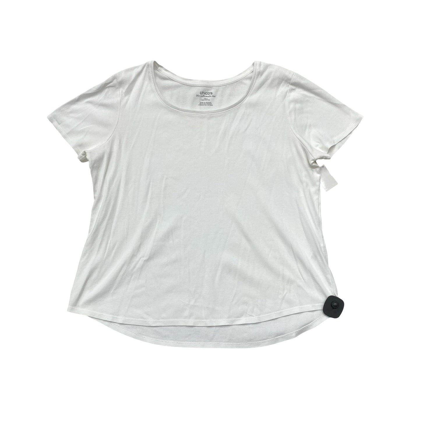 Top Ss By Chicos In White, Size:Xl