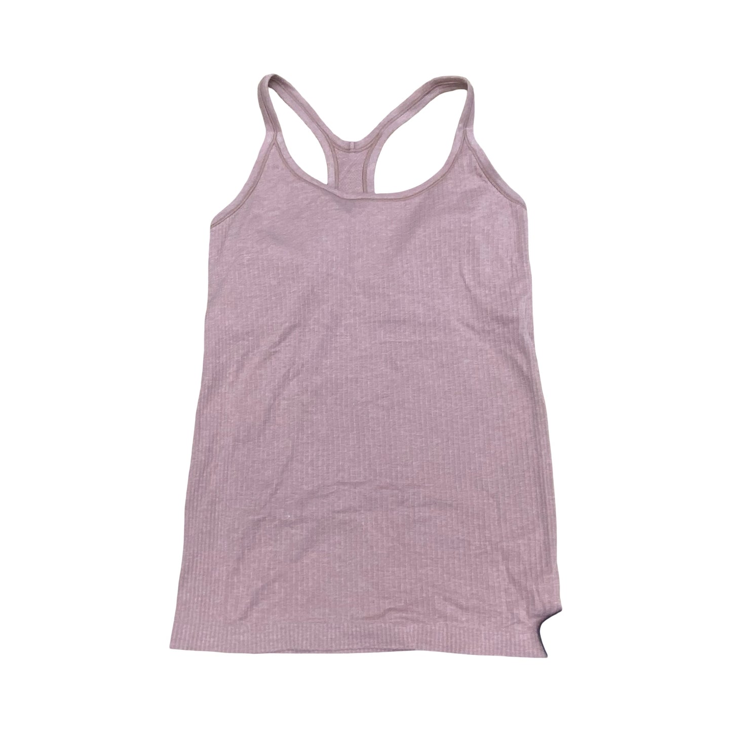 Athletic Tank Top By Lululemon In Mauve, Size:6