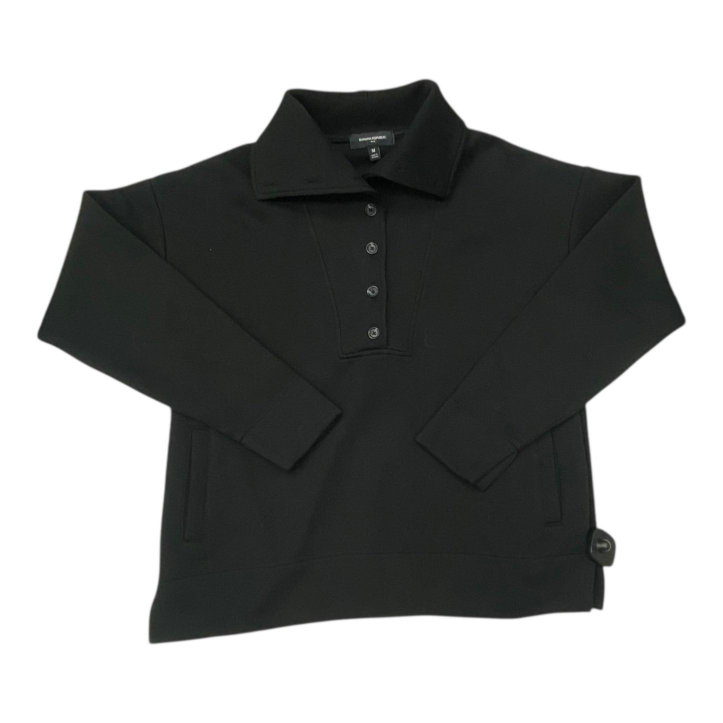 Sweater By Banana Republic In Black, Size:M