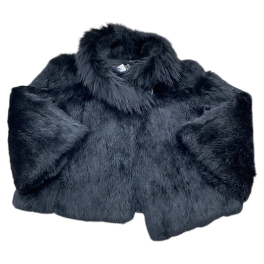 Jacket Faux Fur & Sherpa By Cmb In Black, Size:S