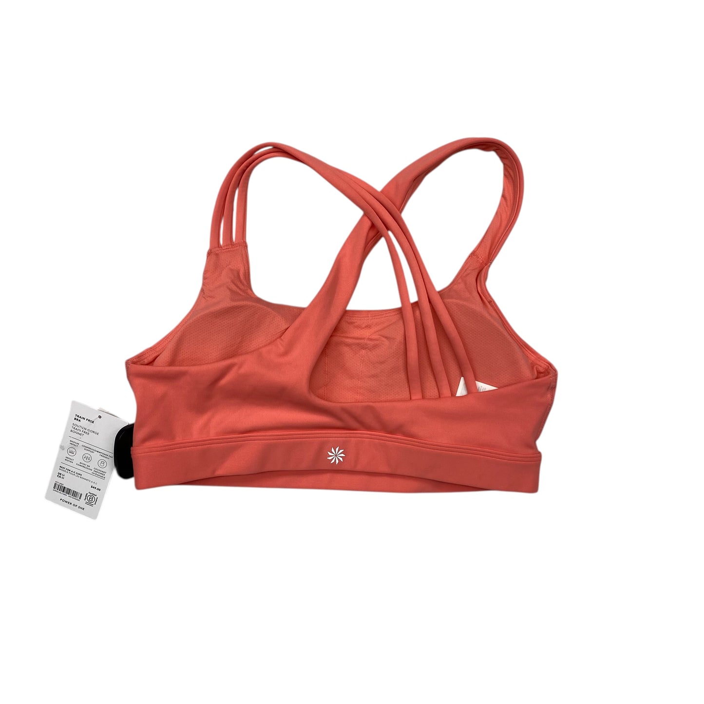 Athletic Bra By Athleta In Pink, Size:M