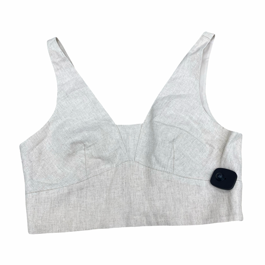 Top Sleeveless By Banana Republic In Beige, Size:12