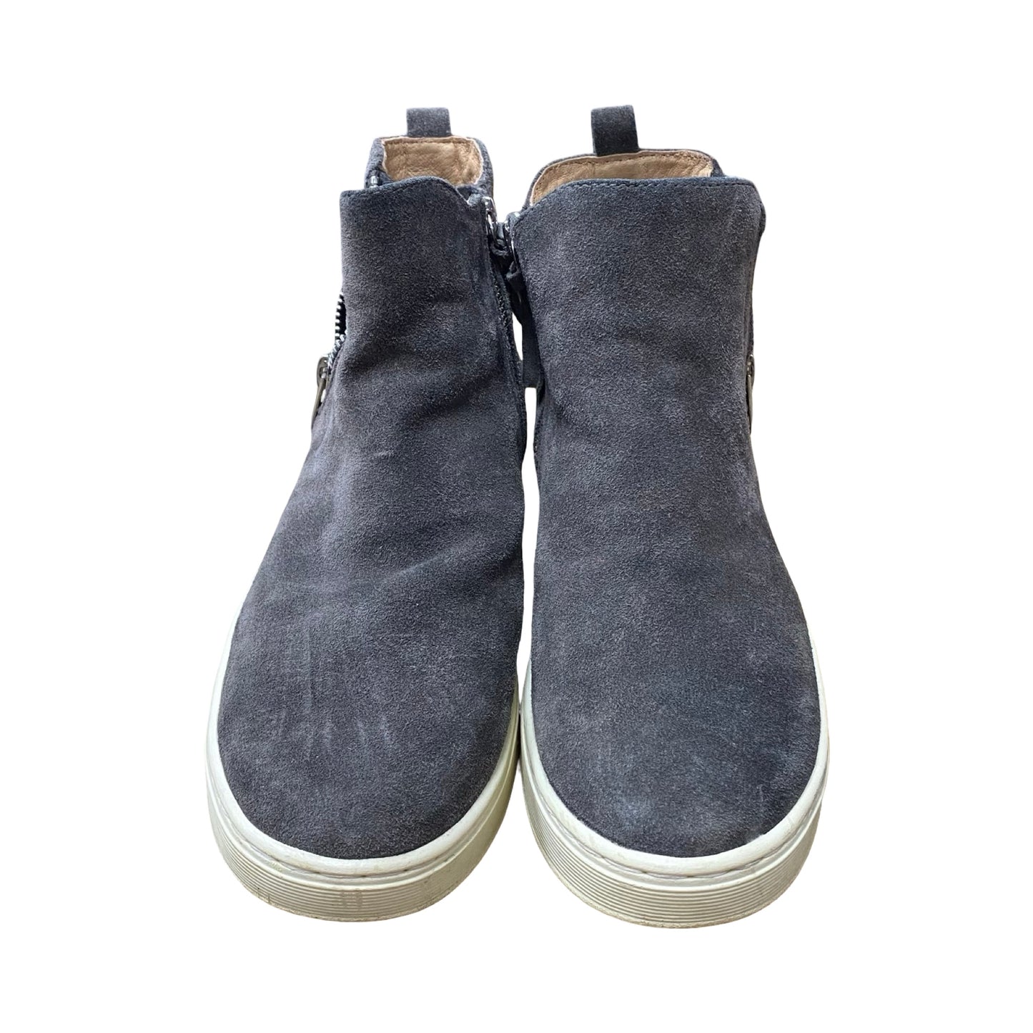 Boots Ankle Flats By Sofft In Grey, Size:9