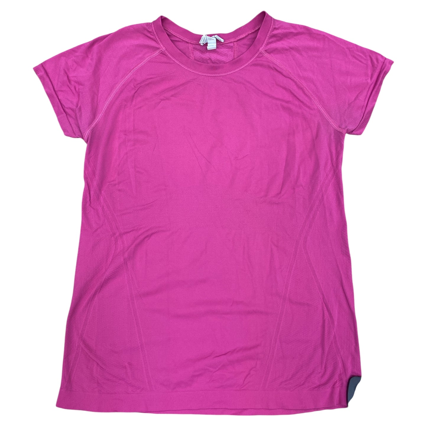 Athletic Top Ss By Athleta In Pink, Size:L