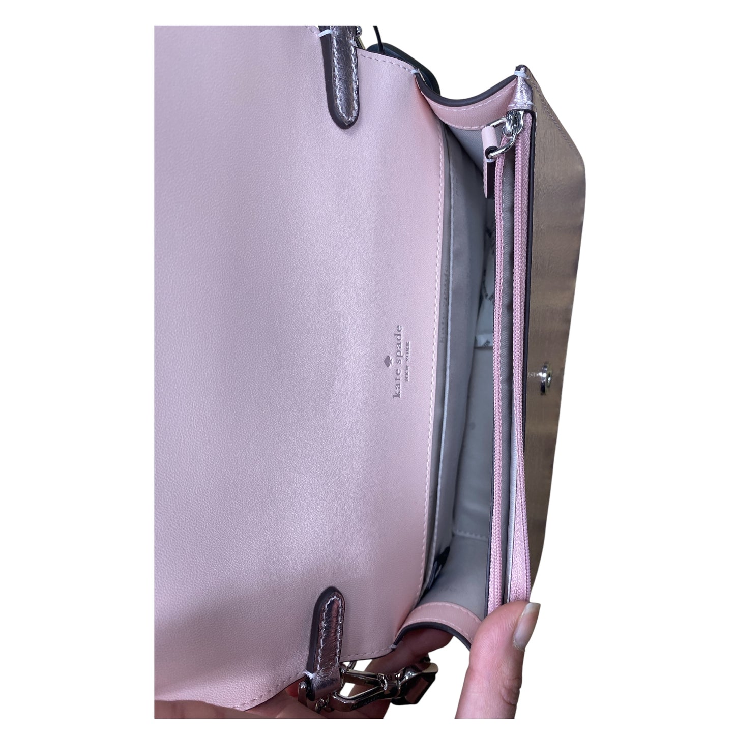 Handbag Designer By Kate Spade In Pink, Size:Small