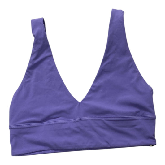 Athletic Bra By Lululemon In Purple, Size:8