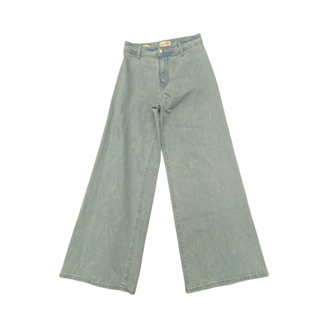Jeans Wide Leg By Universal Thread In Blue, Size:4