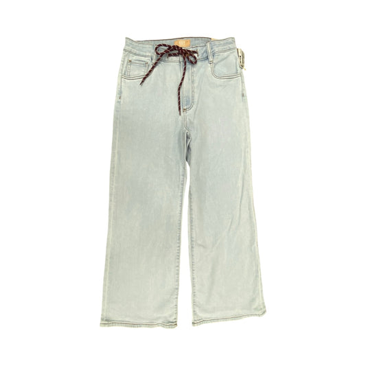 Jeans Wide Leg By Kut In Blue Denim, Size:0P
