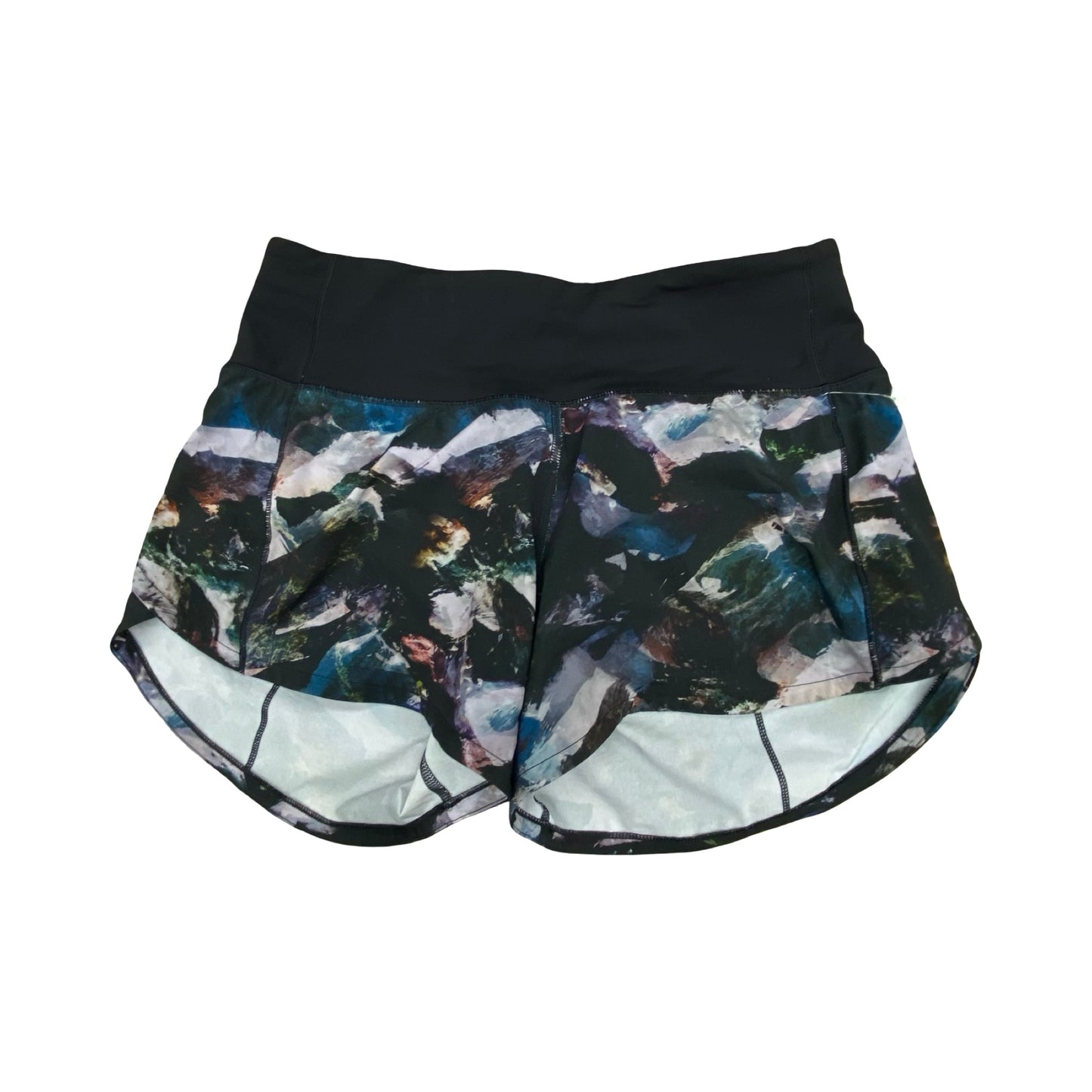 Athletic Shorts By Lululemon In Multi, Size:4