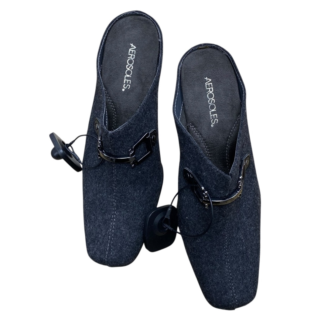 Shoes Heels Block By Aerosoles In Grey, Size:8.5