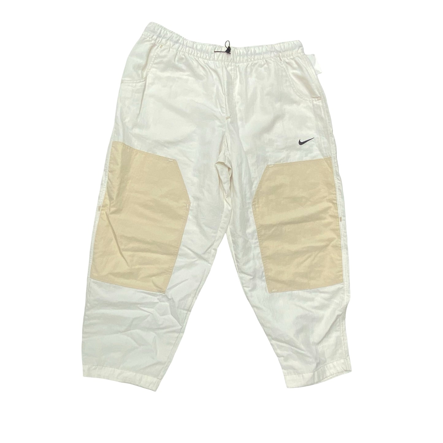 Athletic Pants By Nike In Cream & Tan, Size:Xl