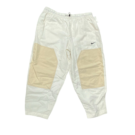 Athletic Pants By Nike In Cream & Tan, Size:Xl