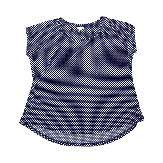 Top Ss By Chicos In Blue & White, Size:L