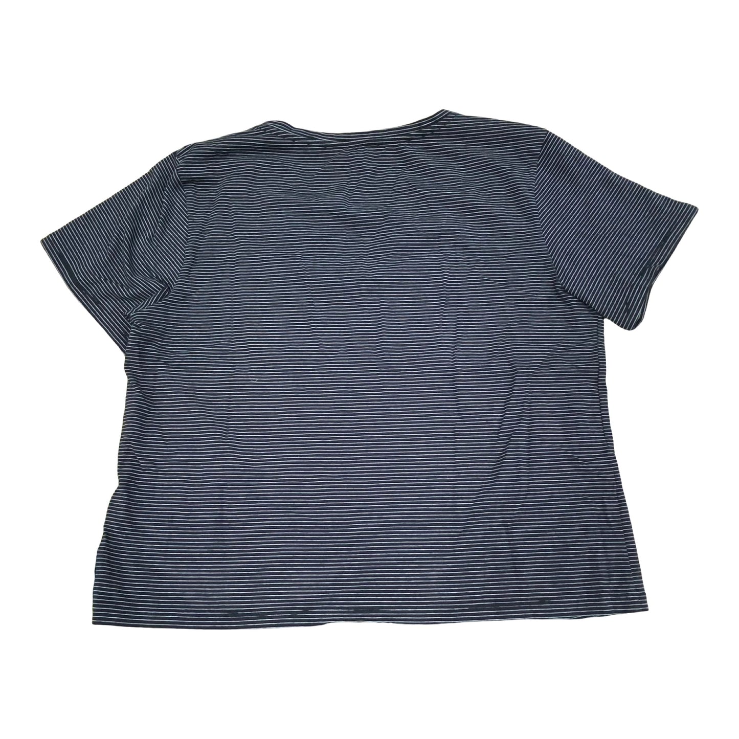 Athletic Top Ss By Athleta In Black & White, Size:M