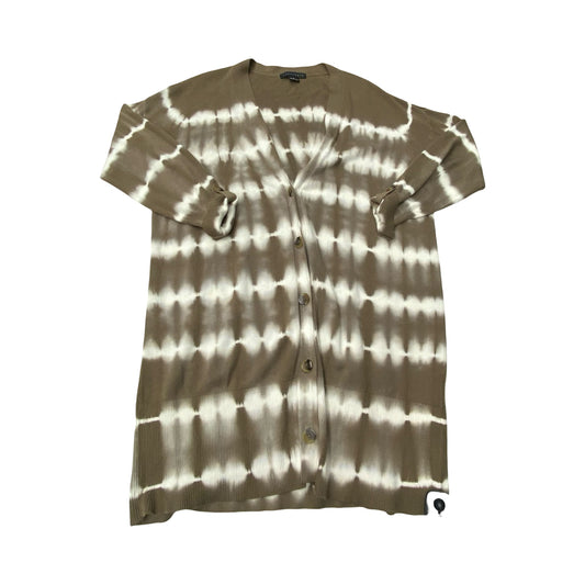 Sweater Cardigan By Sanctuary In Brown & White, Size:M