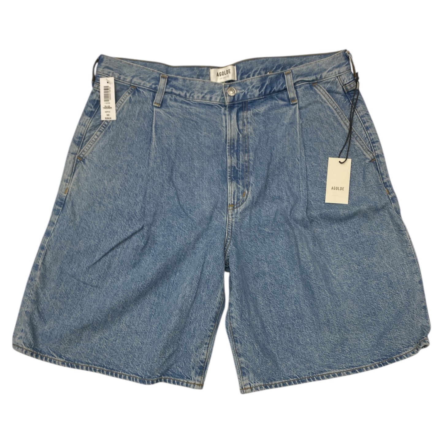Shorts By Agolde In Blue, Size:12